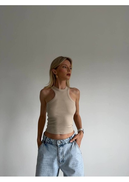 Oval Kesim Crop Atlet Kaşkorse fırsatları