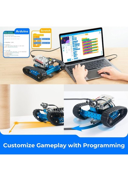 Mbot Ranger, 3'ü 1 Arada Programlanabilir Robot Yapım Seti