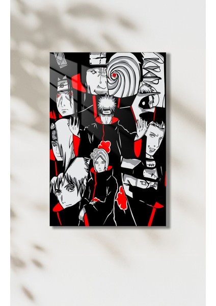Naruto Akatsuki Karakterleri Temalı Hd Metal Tablo Poster fiyatları