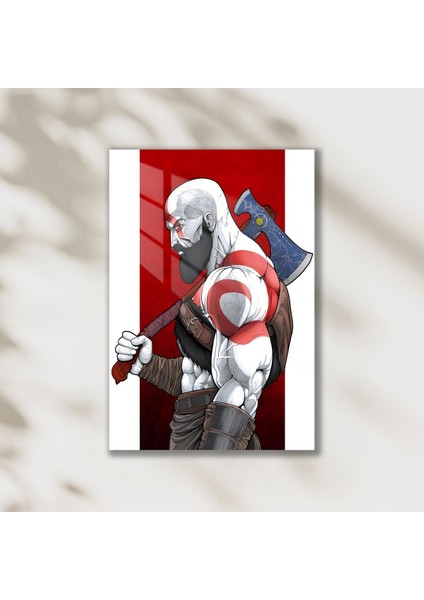 God Of War Kratos Metal Poster Tablo fiyatları