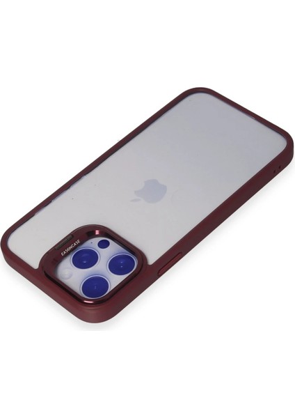 Iphone 13 Pro Max Kılıf Roblox Lens Standlı Kapak - Bordo Bstmy fırsatları