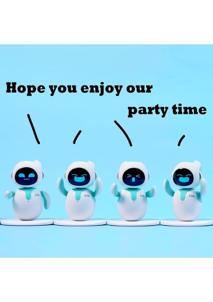 Eilik, Duygusal Etkileşimler ve Animasyonlar ile Akıllı Masa Robotu