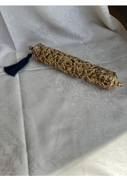 Vavscarfs Sarmaşık Etnik Desen Pamuk Jakar Şal Ekru fırsatları