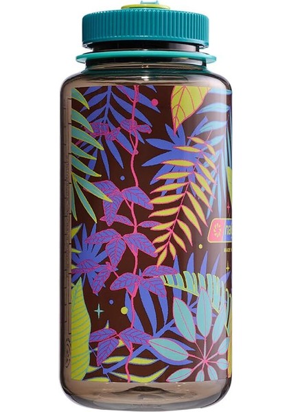 Wide Mouth 32 Oz Suluk Matara 1 Litre Botanical Ferns 682023-0212