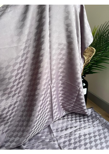 Vavscarfs Koza Desen Pamuk Jakar Şal Füme fiyatları