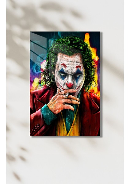 Joker Temalı Renkli Hd Metal Tablo Poster fiyatları