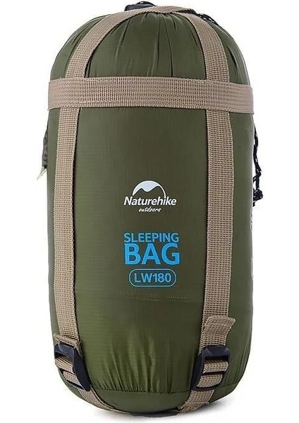 Naturehıke LW180 Mini Uyku Tulumu Sağ Fermuar Xl Beden Yeşil Renk