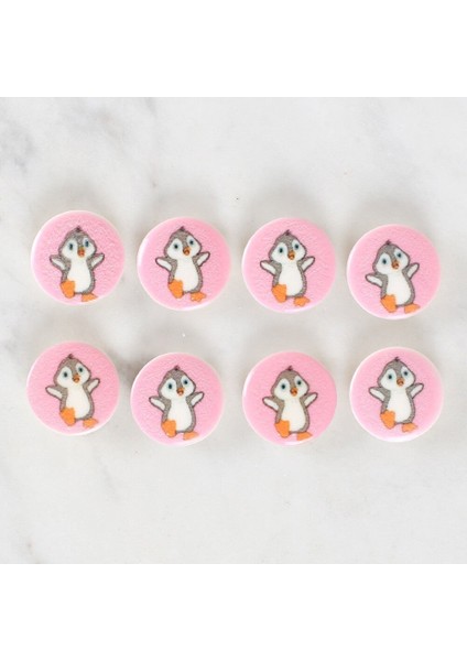 Loren Crafts 8'li Penguen Düğme - 1038 fiyatları