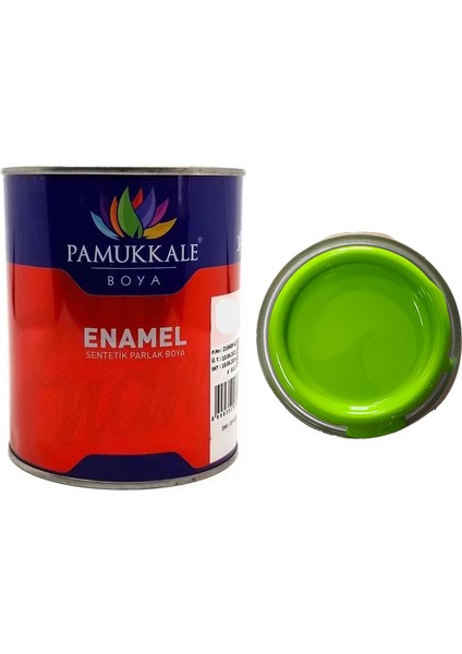 Enamel Parlak Sentetik Yağlı Boya Ahşap & Metal 0.75 kg Fıstık