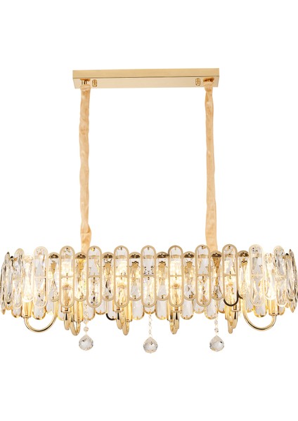 Tortes 80'lik Gold Kristal Taşlı Avize modelleri
