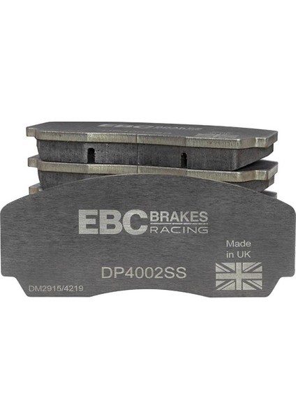 Stainless Steel Plate Yellowstuff Street And Track Brake Pads BBK005 DP4002/2SS