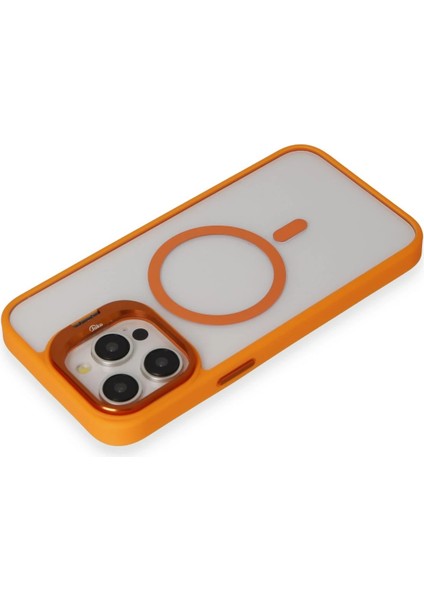 Iphone 15 Pro Kılıf Roblox Lens Magsafe Standlı Kapak - Turuncu Bstmy modelleri