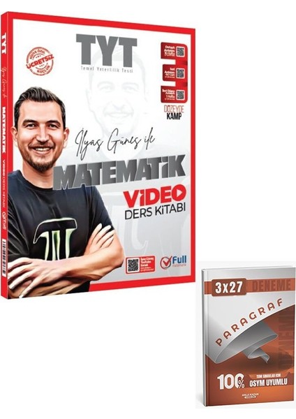 Full Matematik 2026 Tyt Matematik Video Ders Kitabı+Anla Kazan Paragraf