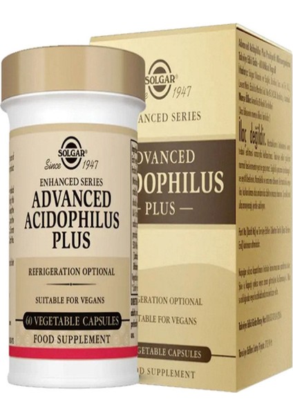 Solgar Advanced Multi-Billion Dophilus 60 Kapsül modelleri