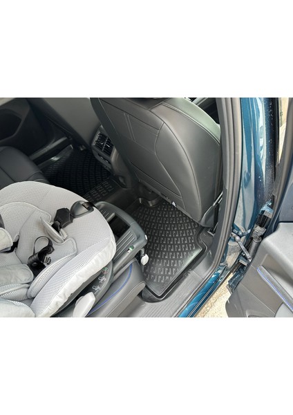 Volkswagen Tayron 3D Siyah Havuzlu Paspas 2024 ve Sonrası fırsatları