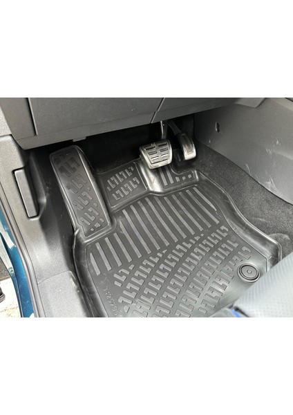 Volkswagen Tayron 3D Siyah Havuzlu Paspas 2024 ve Sonrası