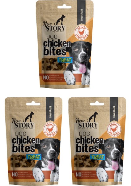 Dog Chicken Bites 3X80GR. Tavuklu, Köpek Ödül Maması