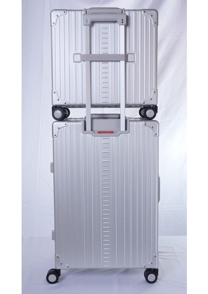 Alüminyum Kabin Boy Valiz – 28.3 L, 44X41X21 Cm, 4 Tekerlekli, Gümüş (Yurt Dışı) indirimleri