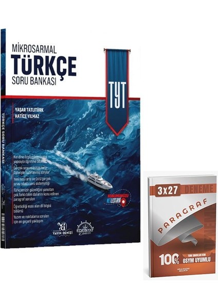 Edebiyat Denizi 2026 Tyt Türkçe Soru Bankası+Anla Kazan Paragraf