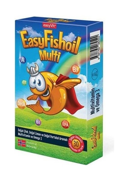 Easyfishoil Multi 30 Jel Tablet