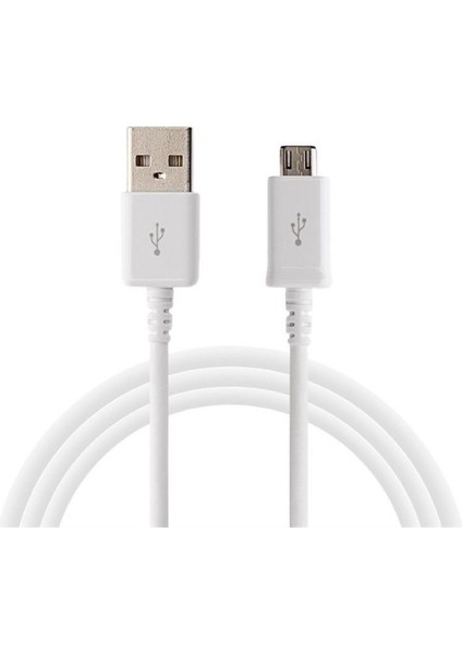 Micro USB Şarj ve Data Kablosu 2.0A 1 Metre Beyaz Renk