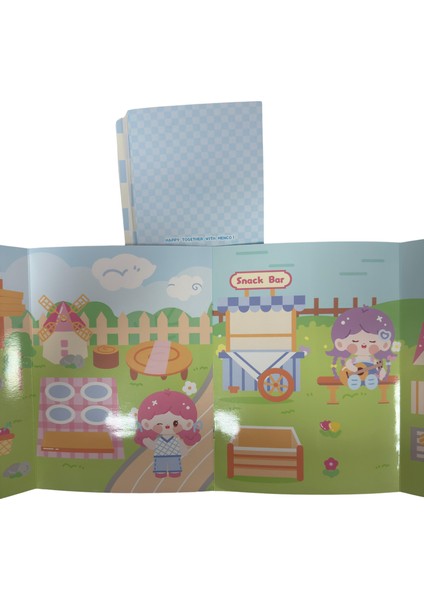 Menco 3 Boyutlu Maket Stıcker Kitabı- 4 Model - (Adet) modelleri