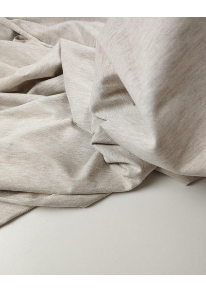 Kırçıllı Bej Renkte Tok Süprem Penye En: 180 fiyatları