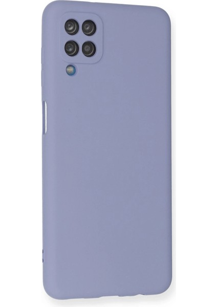 Samsung Galaxy A12 Kılıf Nano Içi Kadife Silikon - Lila Bstmy fiyatları