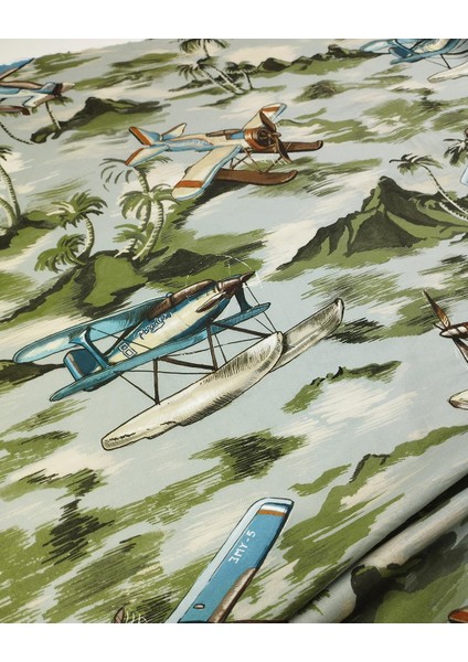 Koyu Yeşil Renklerde Pamuk Vual (En 130 cm x Boy 235 Cm) fırsatları