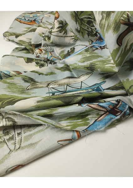 Koyu Yeşil Renklerde Pamuk Vual (En 130 cm x Boy 235 Cm) indirimleri