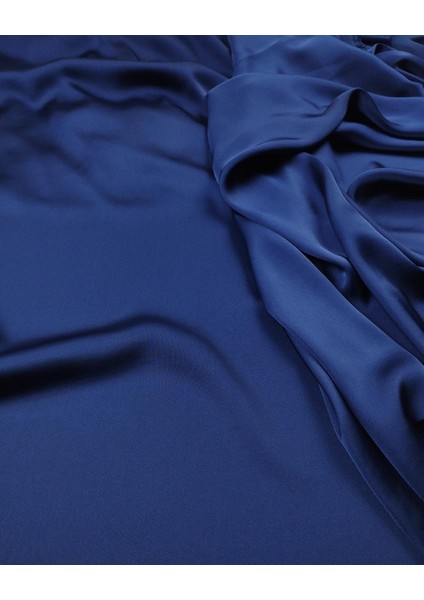 Lacivert Renkte Ince Saten (En 145 cm x Boy 300 Cm) modelleri