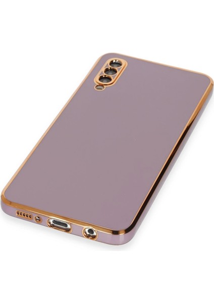 Samsung Galaxy A50 Kılıf Volet Silikon - Mor Bstmy indirimleri