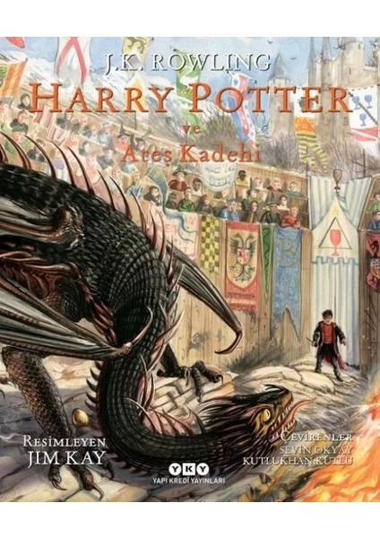 Harry Potter ve Ateş Kadehi 4 (Resimli Özel Baskı)