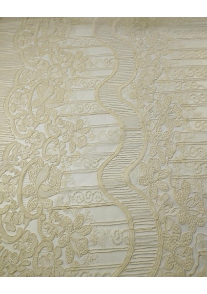 Krem Renkte Dantel (En 130 cm x Boy 250 Cm) fiyatları