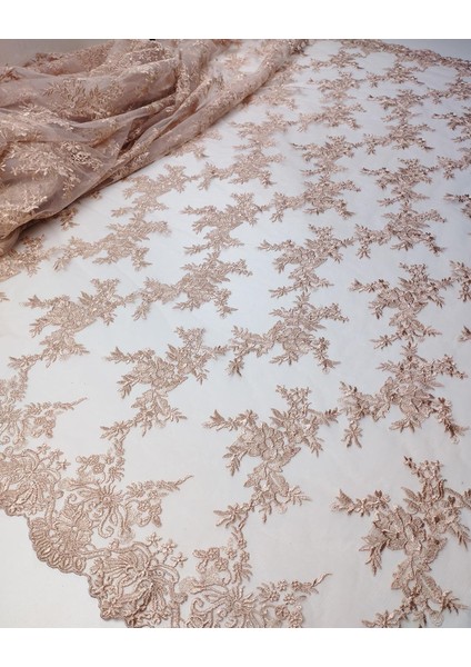 Pembe Renkte Dantel (En 135 cm x Boy 230 Cm) fiyatları