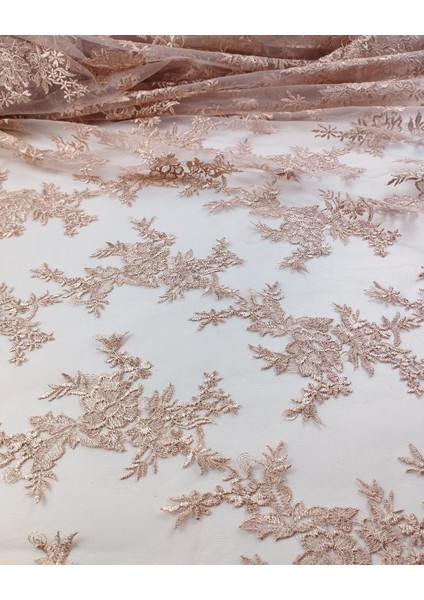 Pembe Renkte Dantel (En 135 cm x Boy 230 Cm) modelleri