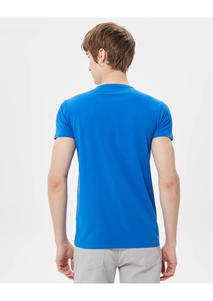 Erkek Bisiklet Yaka T-Shirt