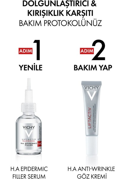 Asfstore Vichy Liftactiv H.a Göz Bakım Kremi 15 ml