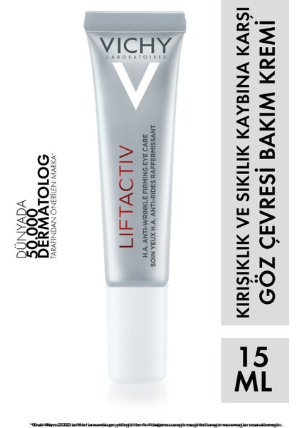 Asfstore Vichy Liftactiv H.a Göz Bakım Kremi 15 ml fiyatları