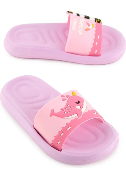 Yazlık Kız Çocuk Eva Banyo Havuz Plaj Terlik