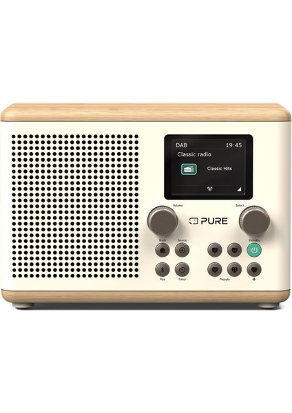 H4 Dijital Mutfak Radyo, Dab+/fm, Bluetooth 5.3, Usb, Aux, Zamanlayıcı ve Çalar Saat Özellikli