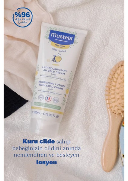 Mustela Body Lotion With Cold Cream Nutri Protective Koruyucu Vücut Kremi 200 ml fiyatları