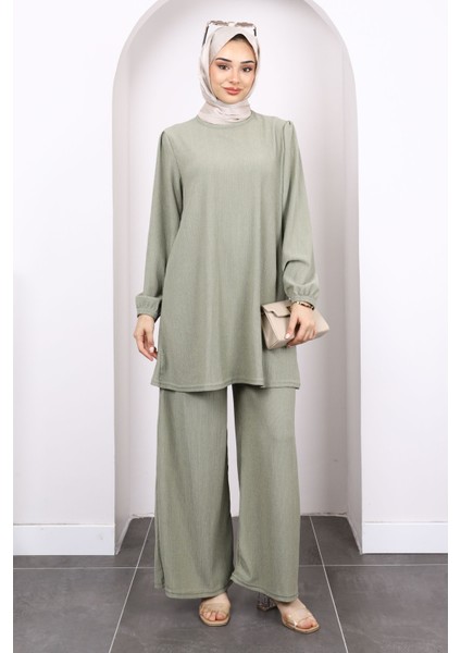 Çağla Bürümcük Tunik Pantolonlu Takım fiyatları