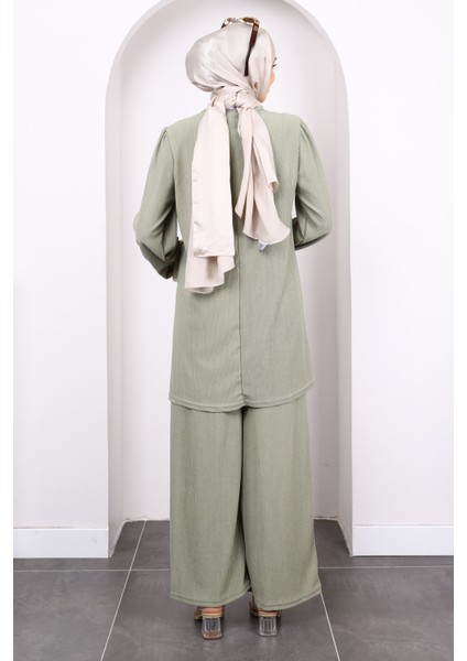 Çağla Bürümcük Tunik Pantolonlu Takım fırsatları