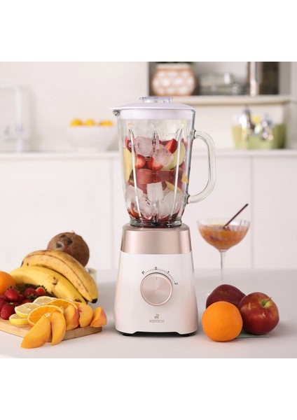 Çam Sürahili Premium Buz Kırma Özellikli Smoothie Blender Kırmızı 1000W fırsatları