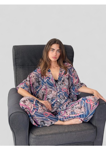 Tasarım V Yaka Şifon Kimono Gömlek Kadın Mürdüm fiyatları