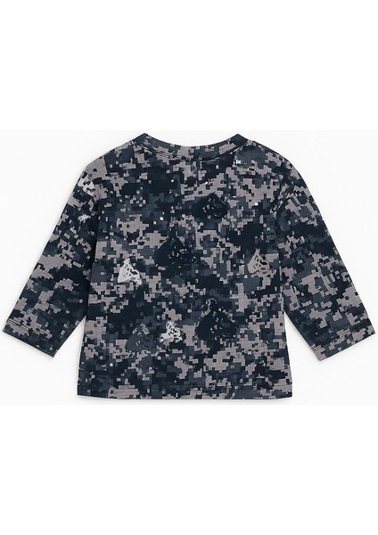 Erkek Çocuk %100 Pamuk Metrajlı Uzun Kollu Tişört - Siyah(3-4 Yaş 8-9 Yaş) modelleri