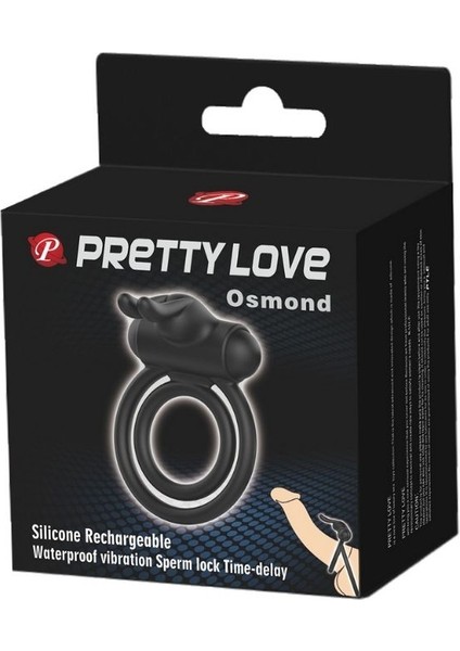 Osmond Titreşimli Silikon Penis Halkası