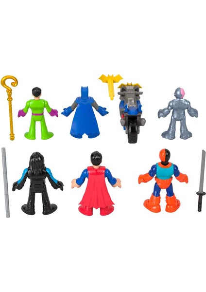 Dc Super Friends Deluxe Figür Paketi HXF94 fırsatları