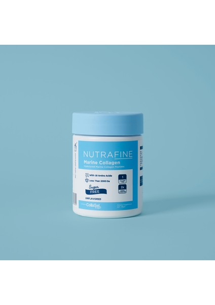 Marine Collagen Çift Hidrolize Tip 1 Klinik Çalışmalı Balık Kolajen Peptitler 70 Gr. (7 Günlük) modelleri